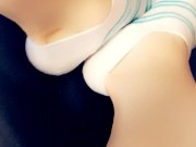Cute Teal Striped Socks