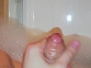 Cum without realizing it (EXTREM DICK WASHING)
