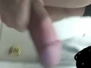 18 year old guy bathroom jerk