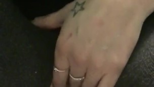 NORMA SQUIRTING IN PUBLIC BATHROOM