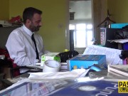 Throated milf sub bound 1/16