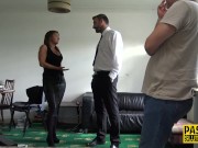 Throated milf sub bound 5/16