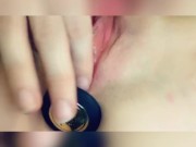 Amateur first time using a buttplug - Screenshot 6 of 16 - HD