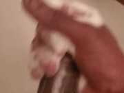 Shower masturbation