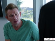 LoveHerFeet - Inked Chick With Perfect Tits Gives Incredible Foot Sex 6/16