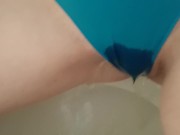 Peed My Panties Into The Toilet 14/16