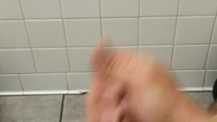 Nice quickie in random gas station bathroom