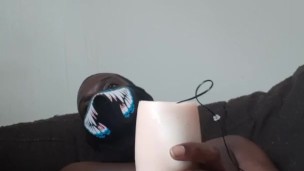 First video amateur BBC masturbate to porn