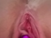 Tight lil wet pussy toy play pov faceless masterbation with kasey kreams