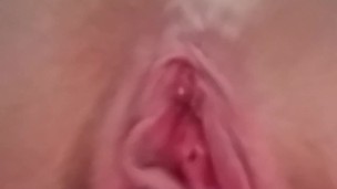 Tight lil wet pussy toy play pov faceless masterbation with kasey kreams