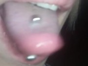 For tongue and spit fetish lovers 2