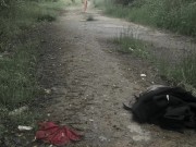 Long naked walk on fam track