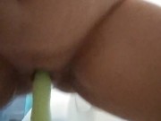Hear how wet my pussy is for my toy