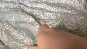 Solo girl cums fast