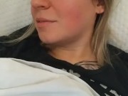 CUTE BLONDE RIPS NASTY FART IN BED NEXT TO BOYFRIEND