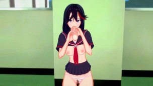  RYUKO FUCKS FUTA MAKO AT SCHOOL