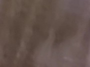 Huge load in motel hallway while listening to couple fuck behind the door 6/16