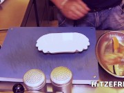 HITZEFREI Lullu Gun gets herself a real German sausage 3/16