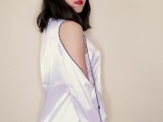 nightclothes changing 你好骚啊！小姐姐试穿品如的睡衣，多款性感内衣试穿秀 污老师炎炎 - Screenshot 4 of 16 - Chinese Girl