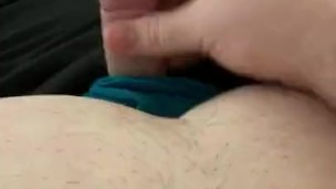Chubby Guy Jerking After Work with Cumshot