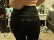 SEXY panty try on and slow striptease ;) 1/16