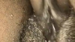 Part 1- Upclose Hairy Pussy Masturbation