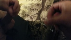 Cock gets slapped up, mirror gets the load