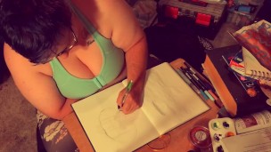Boobs Ross — Qui-Gon Jinn Speed Sketch — julyathon 4
