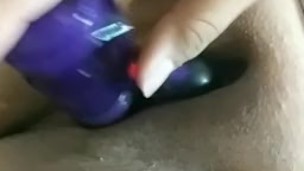 No volume, homemade masturbating