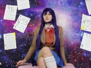 Yuri DDLC Yandere Love TEASER OmankoVivi Foot Fetish Masturbation Cosplay 2/16