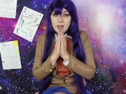Yuri DDLC Yandere Love TEASER OmankoVivi Foot Fetish Masturbation Cosplay 5/16