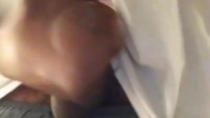 Dick in the kitchen