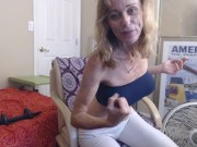 Your Daily Smoke & Tease Tara Smith July 5 2019  MILF Workout Big Tits 15/16