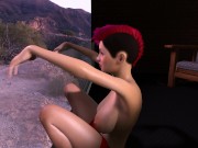 Breast Inflation - Girl Grows Huge Boobs Masterbating 2/16