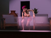 Breast Inflation - Girl Grows Huge Boobs Masterbating 3/16