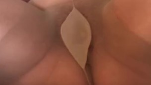 Pantyhose masturbation preview (full length free in fan club. Huge orgasam)