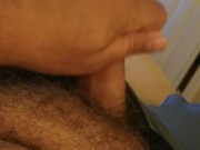 slow morning stroke. lots of precum