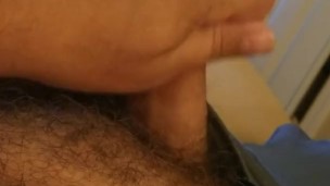 slow morning stroke. lots of precum