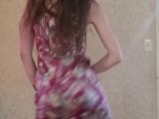 Dance & strip from dress to Selena Gomez- Love you like a love song 4/16