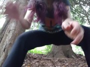 Watch my Ass As I Pee In The Woods 14/16