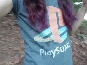 Watch my Ass As I Pee In The Woods 15/16