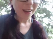 Watch my Ass As I Pee In The Woods 6/16