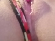 Close Up of Me Slowly Teasing & Playing with My Wet MILF Pussy