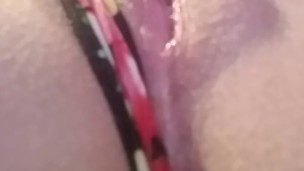 Close Up of Me Slowly Teasing & Playing with My Wet MILF Pussy