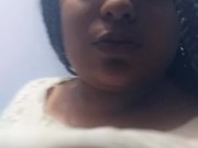 Light skin plays with big boobs