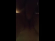 Hot sex with young, petite, tight pussy! hand job finish, big cum load! 8/16