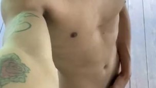 Emo Twink Walking Outside Naked Showing Off His Package