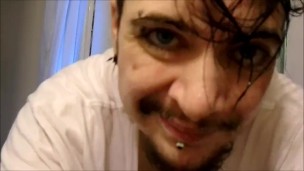 Smally Titty FtM Trans Guy Wet T-shirt