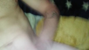 Jerking off my big cock