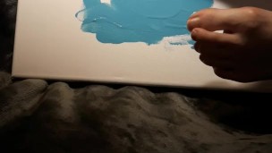 Playing With Paint! So Messy! (Painting With My Feet)